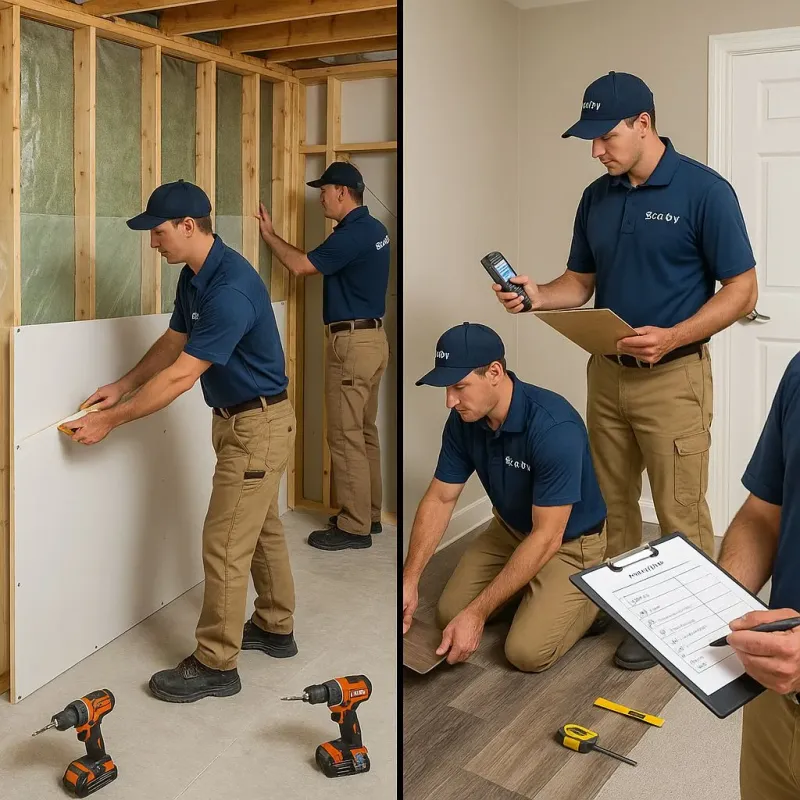 Repairs and Reconstruction process in Windsor, VA